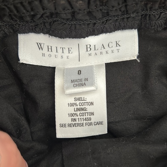 Vintage 90s Black & White Lace Feminine Womens Size 0 Midi Dress - Picture 8 of 8